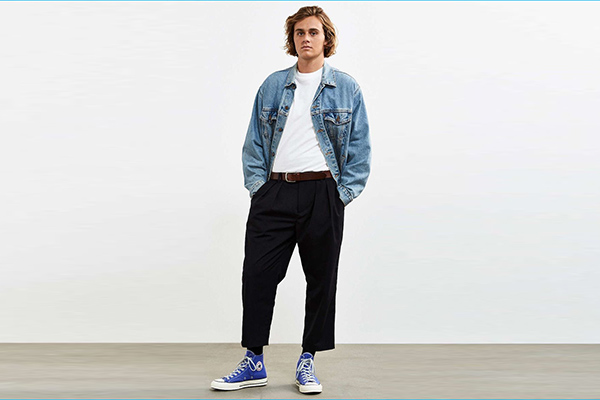 80's retro shop outfit for men