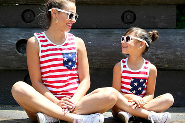 Mommy and Me fourth of July Outfits