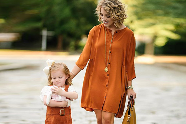 Mommy and me fall outfits