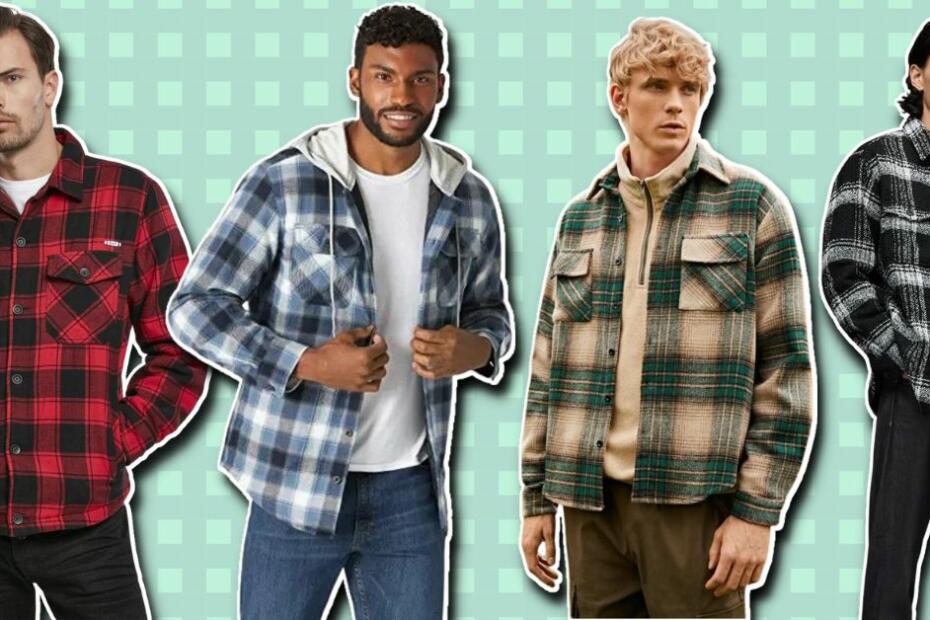 how to style a flannel men
