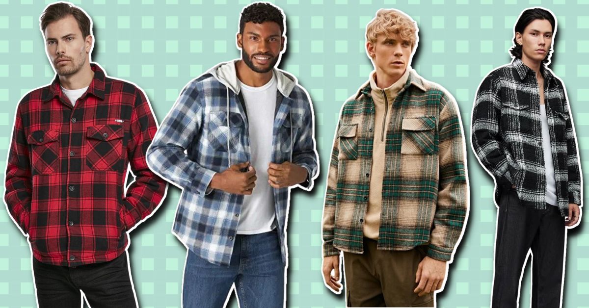 how to style a flannel men