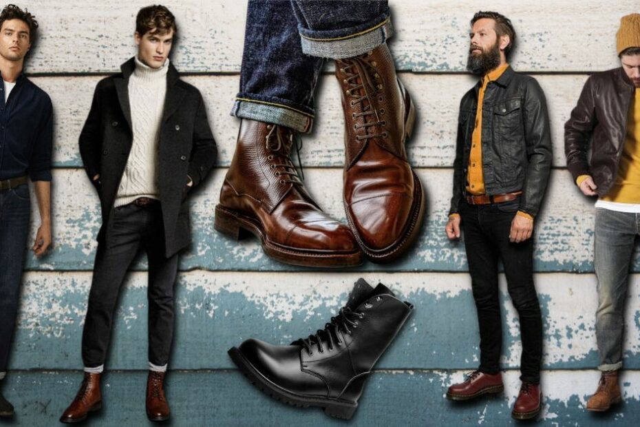 How to wear boots with jeans men