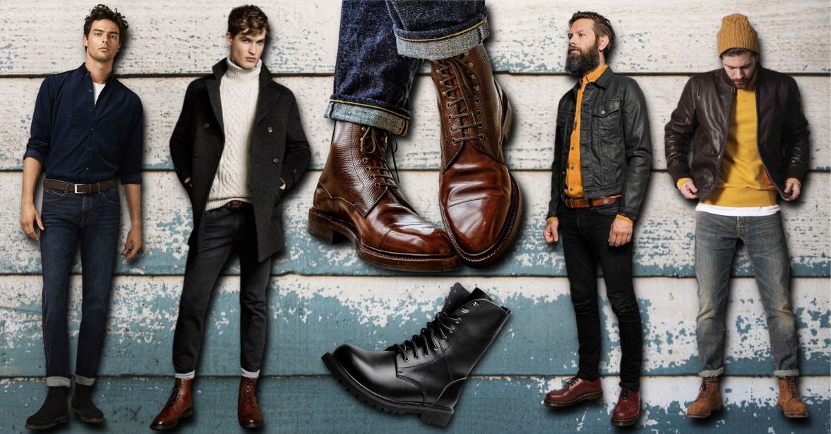 How To Wear Boots With Jeans Men 5 Popular Ways Fashion Inclusive