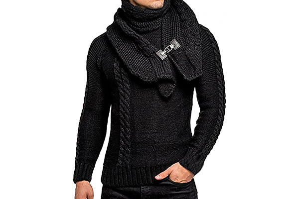 Cowl Neck Turtleneck