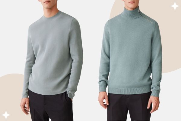 Mock Neck or Turtleneck