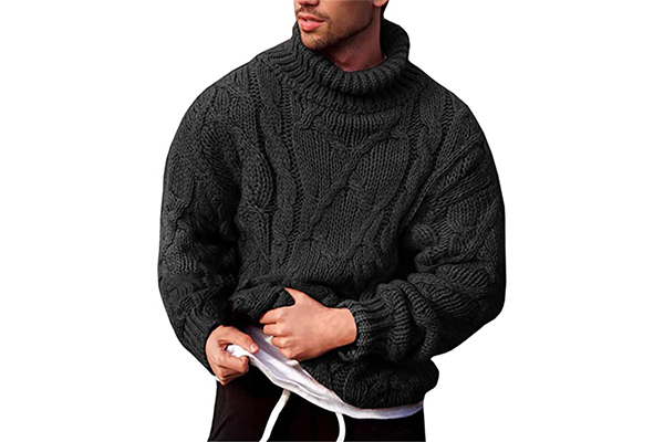 Turtleneck polo neck outlet difference