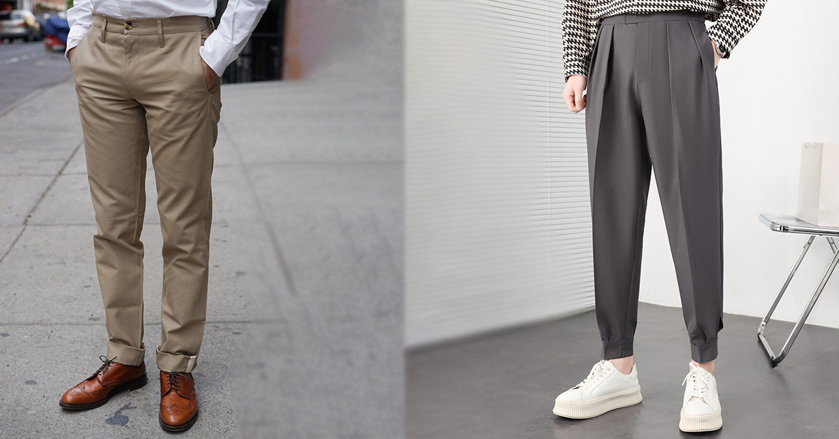 Flat Front vs Pleated Pants