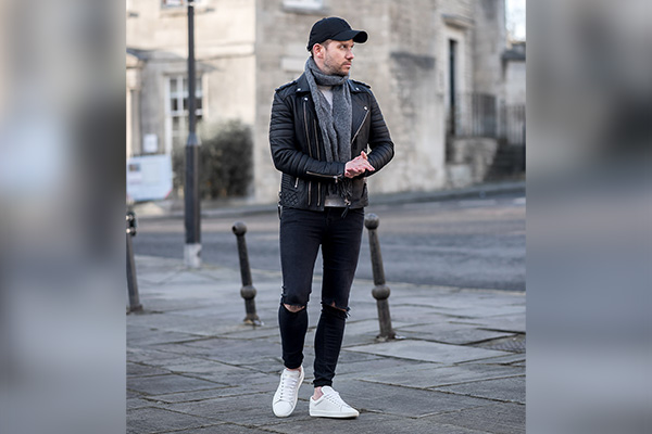 Guys, Here's How To Wear A Leather Jacket - Society19