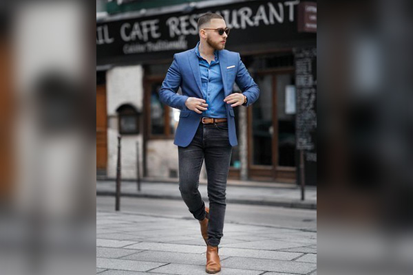 Jeans with Blazer