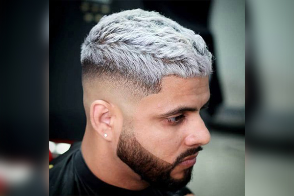 Edgar Haircut + Platinum Hair