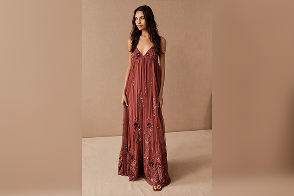 Beaded Maxi Dress