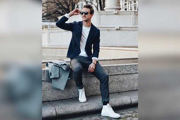 Men's fashion hot sale casual blazer