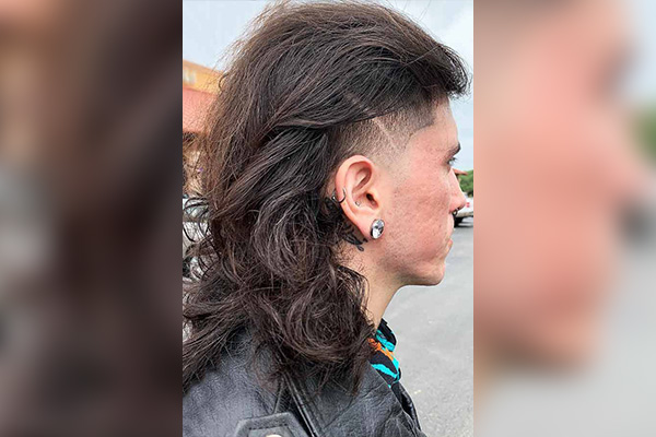 Layered Mullet On Longer Hair