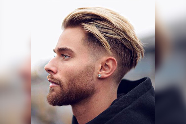 Slicked Back Undercut Men