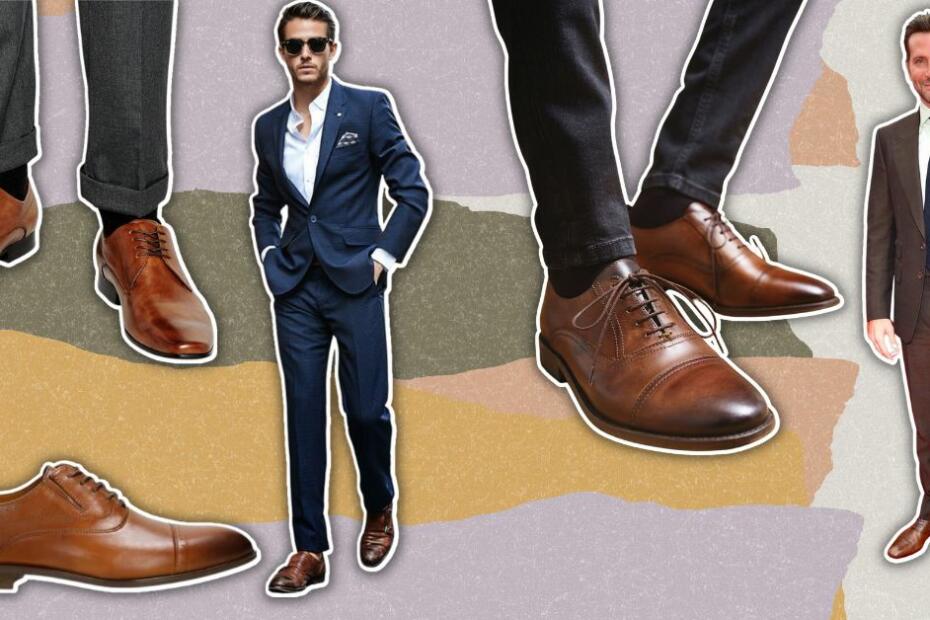 what to wear with brown dress shoes