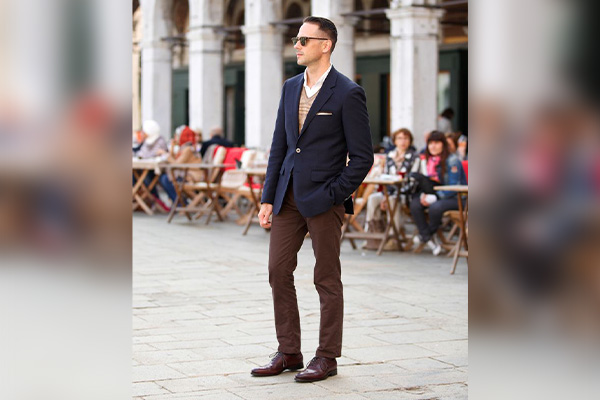 Color Combinations with Brown Dress Shoes