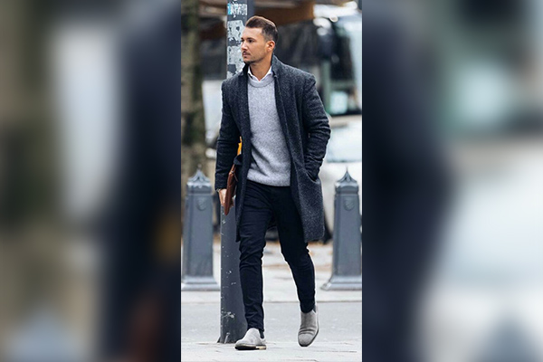 Grey Dress Shoes with Casual Outfits