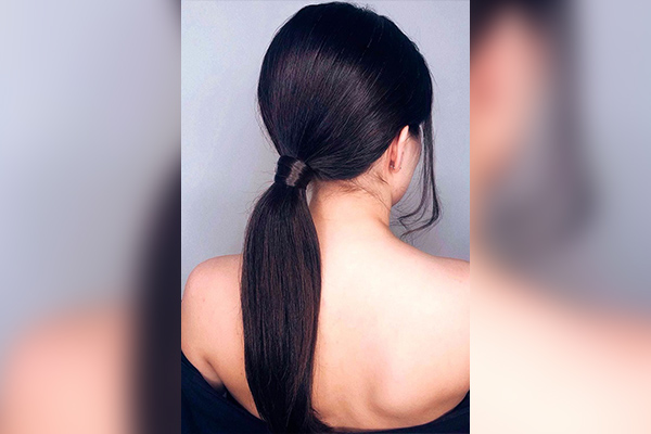 Cute Hairstyles for girls: Elegant Low Ponytail