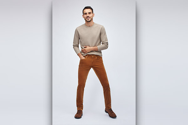 Brown wideleg pants  HOWTOWEAR Fashion